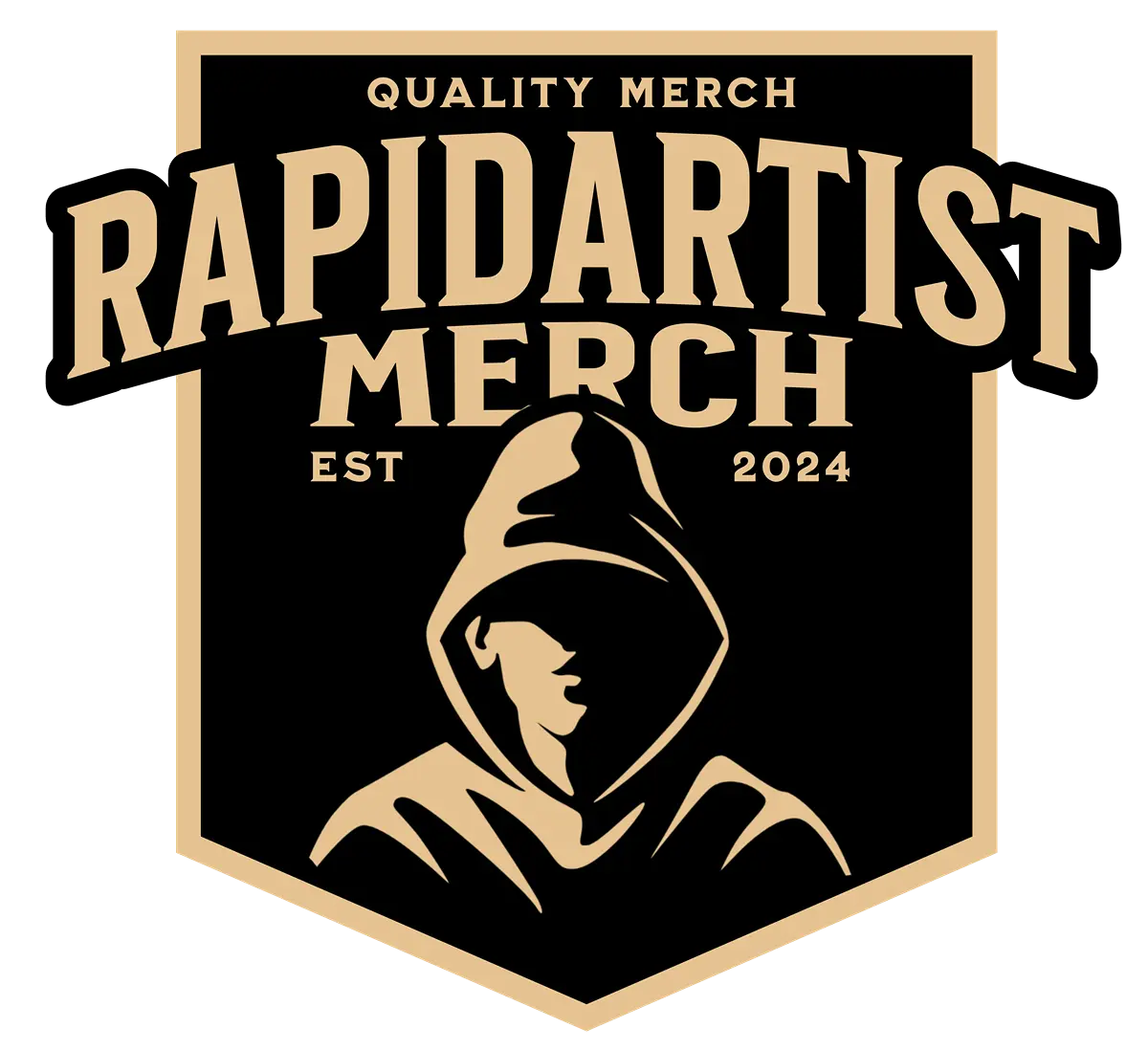 Rapid Artist Merch crest